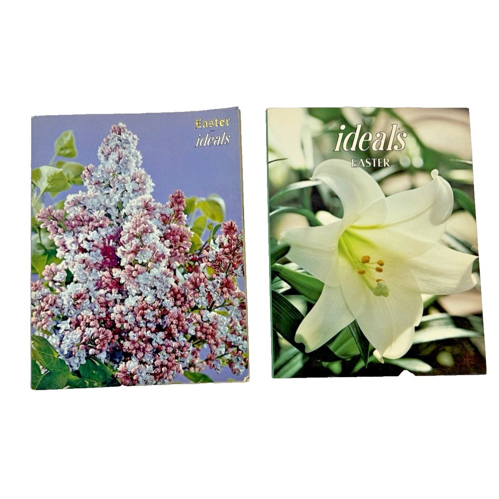 Ideals Magazine Easter - 1970 & 1980 - Lot of 2 Holiday